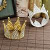Bridal Accessories Children's Crown Cake Baking Decoration Full Round Rhinestone Korean New Birthday Crown