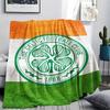 1Pc Celtic FC Print Flannel Blanket High Quality Warm Comfortable Cover for All Seasons Perfect for Gifts Home Decor