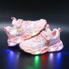 2023 New Girls' Light-up Shoes Princess with Lights Luminous Shoes Sports Luminous Sports Shoes