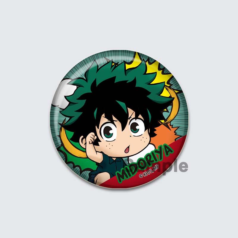 32/44/58 мм аниме значок Моя геройская академия Мидория Изуку/Бакуго Катсуки/Тодороки Шото мультфильм брошь булавки рюкзак одежда аксессуары подарок