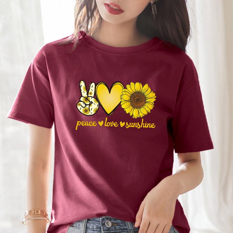 Flower Sun Sticker for Clothes, Hoodie, T-Shirt, Heat Press, Applique, Accessories, Diy DIY