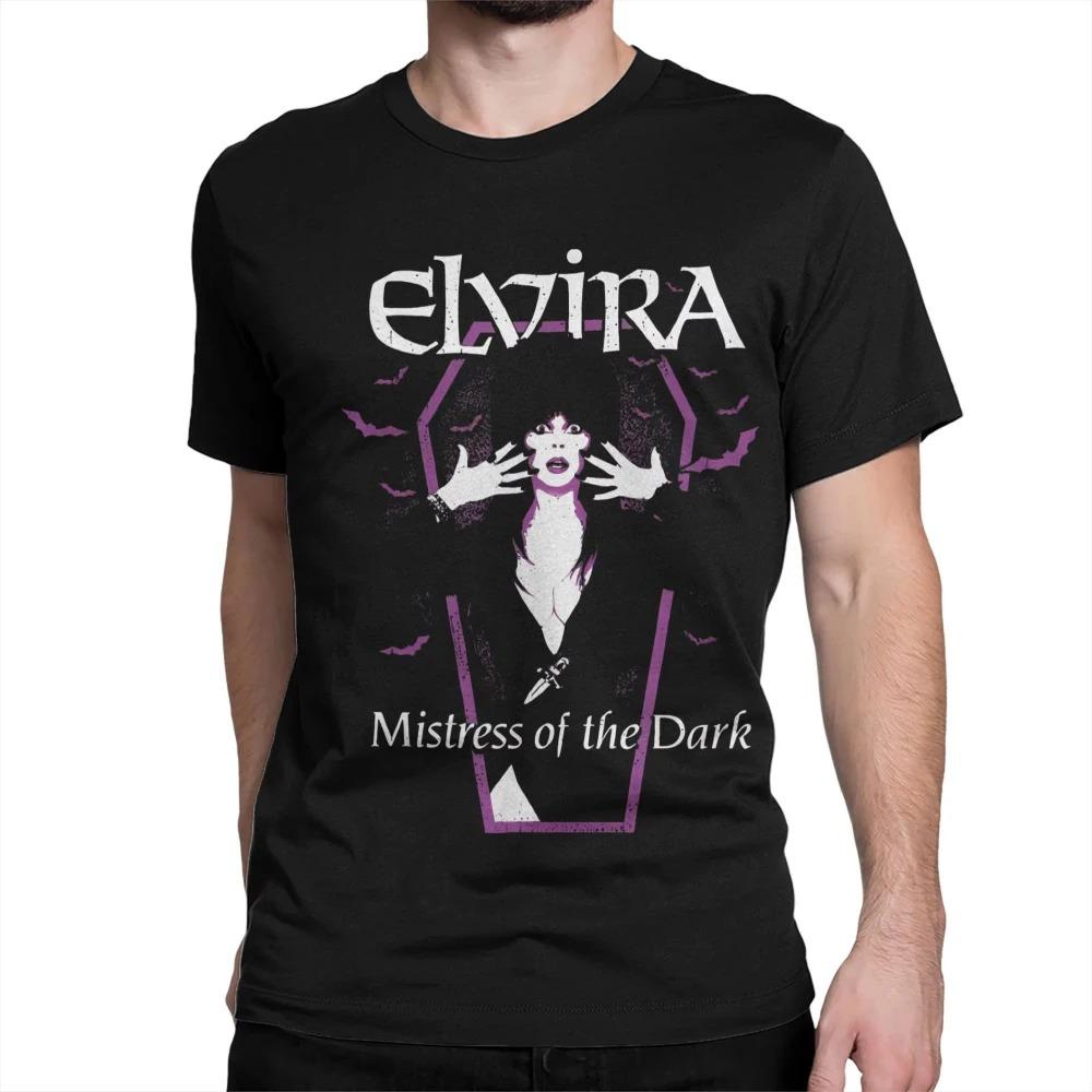 Film Elviras Mistress of The Dark Still Poster Graphic Print T-Shirts Summer Men's and Women's Loose Breathable T-shirt