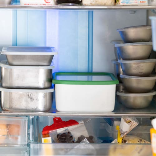 GoodPlus+ Enamel Pickling Container, Emile, Green (Includes Water Drainer) [Acid and Alkaline Resistant, Odor Resistant] [Oven and Heat Safe]