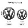 Для VW VOLKSWAGEN Новый значок автомобиля Наклейки-шильдики для передней решетки и крышки багажника Для VW Polo Golf MK6 MK7 MK8 Passat B6 B7 B8 T