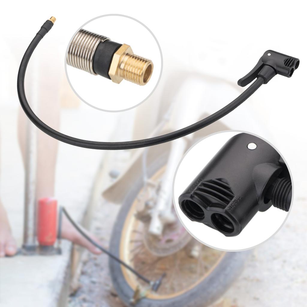 Bicycles Valve Extender Durability Rubber Copper Road Bike Tire Inflators for Enhancing Cycling Experience