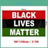 Прочный антирасистский флаг Black Lives Matter 3x5 футов с латунными люверсами