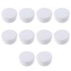 10PCS Round Snap In Locking Hole Plugs Flush Type Panel Rubber Button Plug Silicone Sealing Plugs