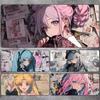 Newspaper Background, Anime Girl Mouse Pad, Cheap and Exquisite.