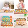 Fishing Wooden Duck Game Kids Educational Toy For Early Development Learning