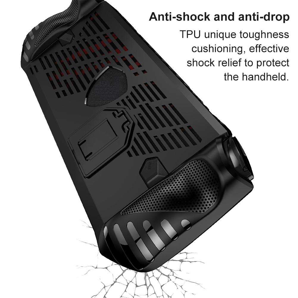 Для портативной консоли MSI Claw Чехол из ТПУ Защитная оболочка Рукав с подставкой Полная защитная оболочка Защита от царапин Игровые аксессуары