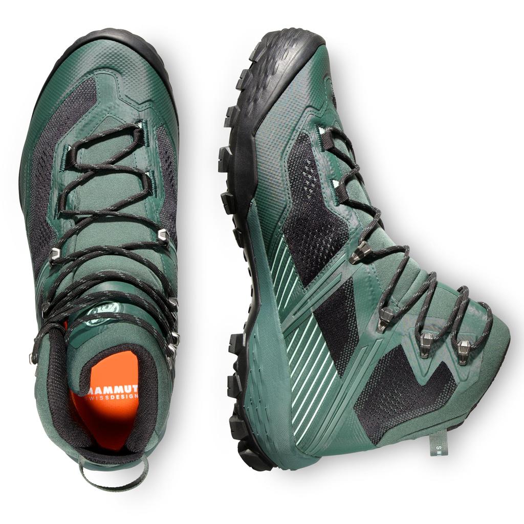 Mammut Ducan II High GTX Размер Глубокий Мужской GORE-TEX 3030-05040, 8, Нефритово-Черный