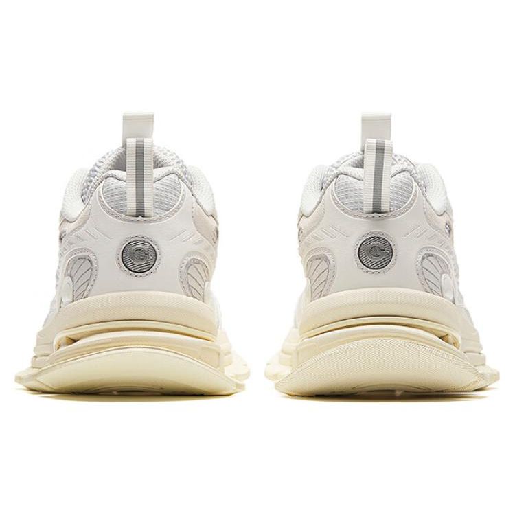 Anta Champion Series Удобные универсальные низкие кроссовки для папы женские кроссовки белые серые 122418805A-2