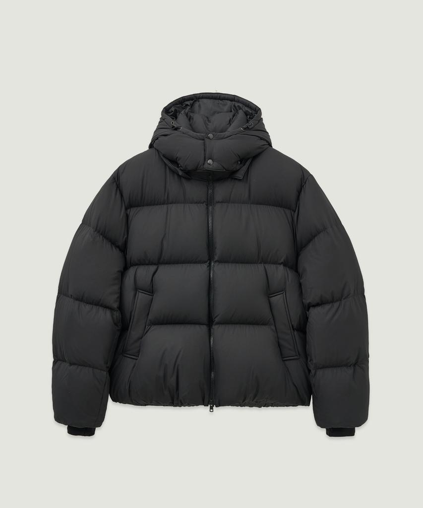 Lmood Glow Hoodie Duck Down Puffer Jacket Black