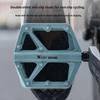WEST BIKING YP0802150 1 Pair Nylon Widened Pedals for Mountain Road Bike Anti Slip Bicycle Pedals with Reflector