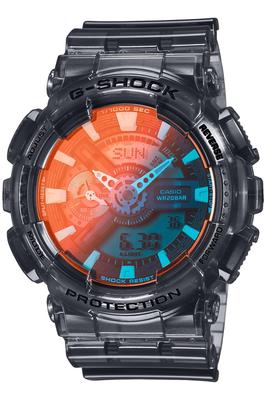 Casio Серия BEACH TIME LAPSE Серые скелетоны Часы GA-110TLS-8AJF Мужские