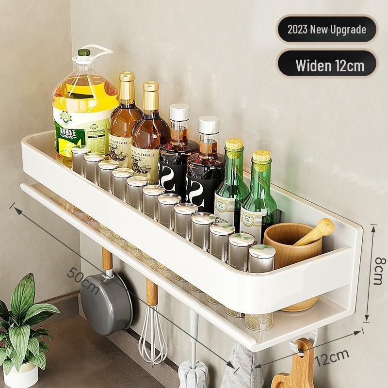 Настенная полка для специй Gao Wenhai без сверления - Кухонные полки для хранения