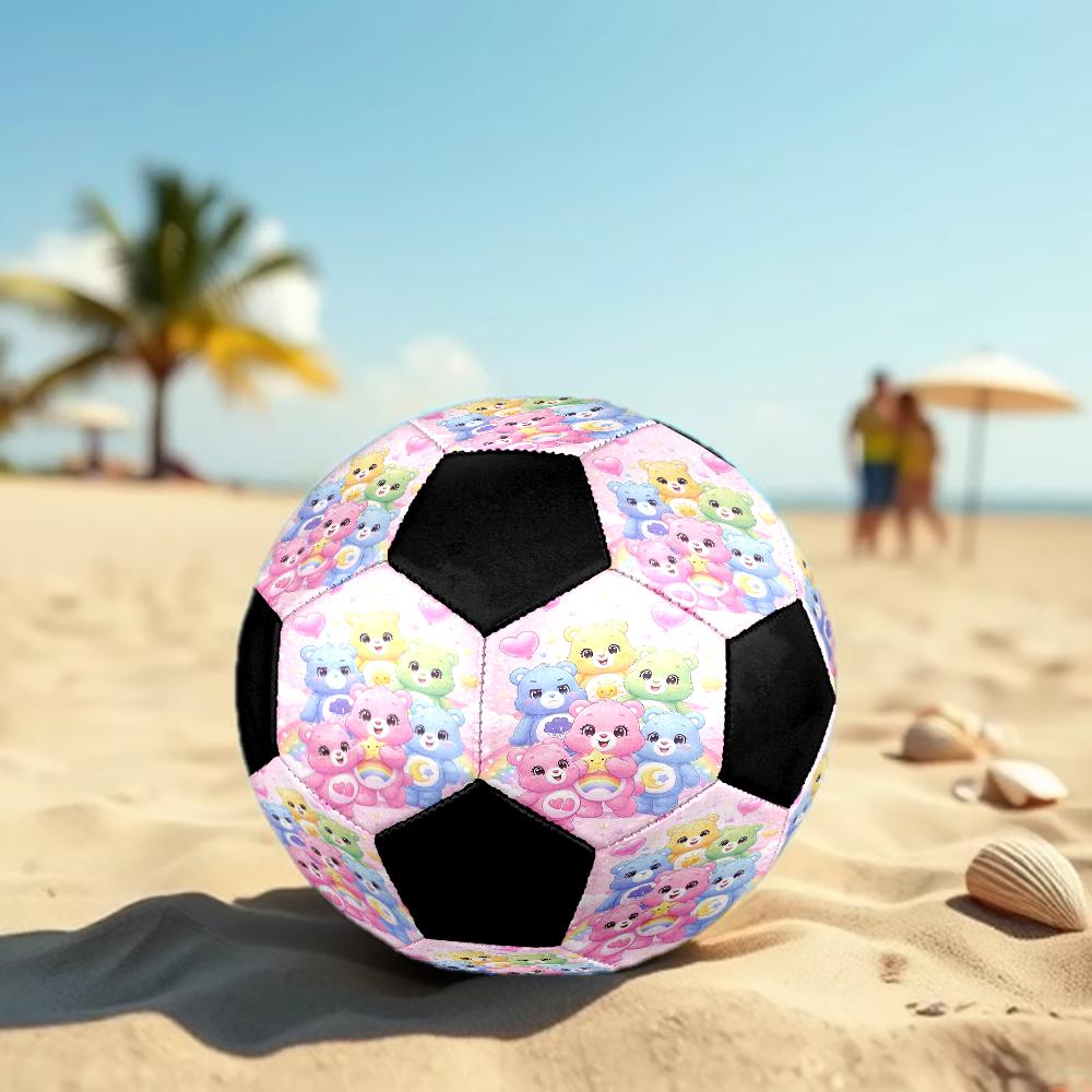 Bear Theme Size 5 Soccer Ball, Suitable for Both Indoor and Outdoor Matches, a Gift Suitable for Everyone.