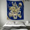 Dynamo Moscow Legend Wall Hanging Printed Fabric Blanket Decorative Tapestries for Bedroom Living Room Home Decor