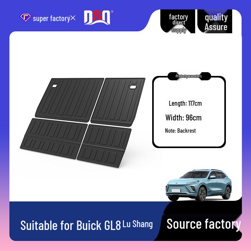 Водонепроницаемый нескользящий коврик в багажник для Buick GL8 2005-2025 - Всесезонная износостойкая защита