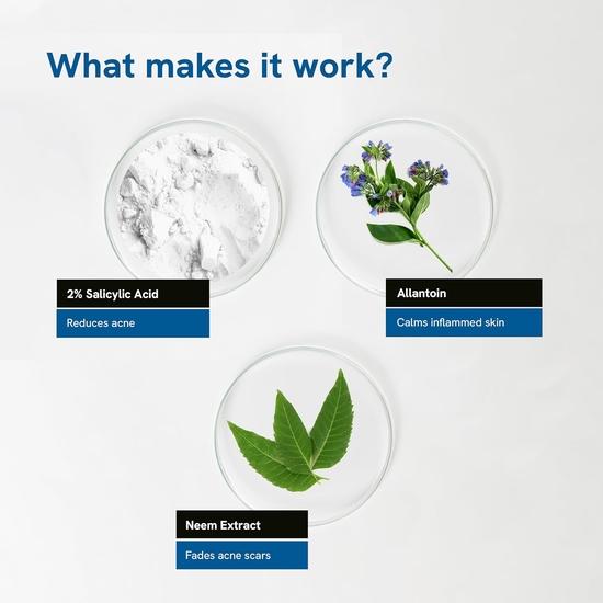 Be Bodywise 2% салициловая кислота для умывания кожи, склонной к акне | Для жирной и чувствительной кожи | Разработано дерматологами | 100 мл