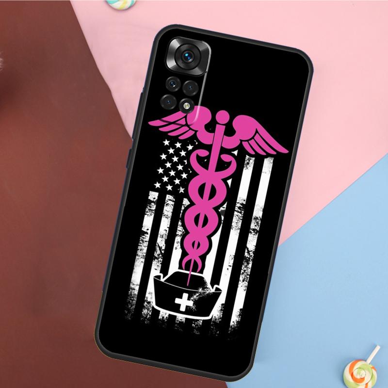 Чехол-цитаты 'Я медсестра' для Xiaomi Redmi Note 13 Pro 14 12 11 9 10 9S 10S 11S 12S Redmi 10C 12C 13C 14C