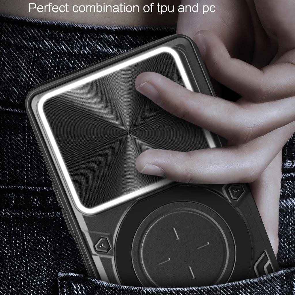 For Xiaomi Redmi Note 15 Pro 5G (Global) Case TPU + PC Phone Cover with Kickstand , Slide Lens Window