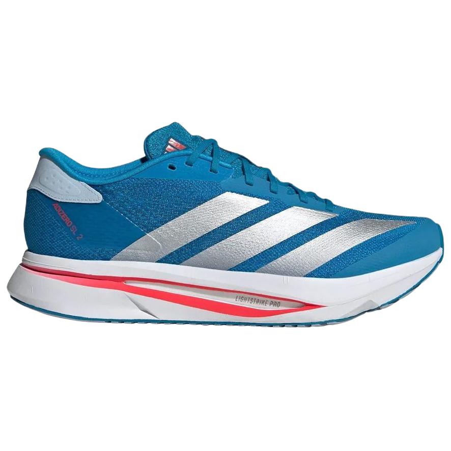 adidas Adizero SL2 Удобные Мягкие Повседневные Беговые Кроссовки Мужские Кроссовки Синий Серебристый JQ3129