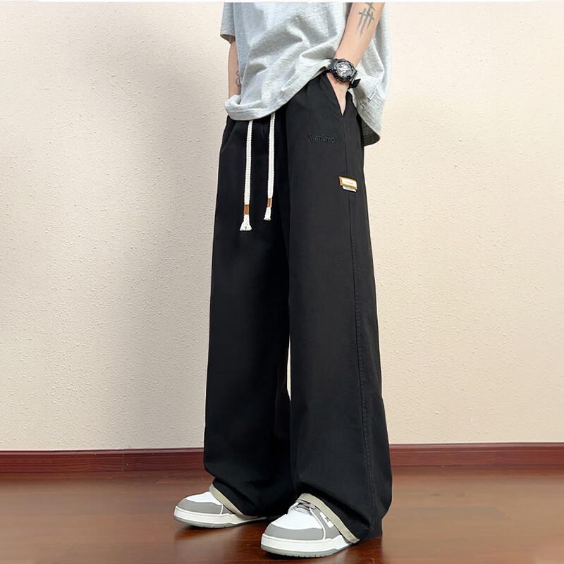 Мужские зауженные прямые брюки-карго джоггеры из чистого хлопка НАСА МАРВЕЛ