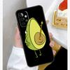 Funny Cartoon Avocado Case For Samsung Galaxy A55 A35 A15 A14 A34 A54 A73 A53 A33 A23 A13 A12 A32 A52 A51 Cover