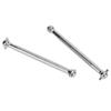 2pcs RC Drive Shaft Precise Control Low Noise Powerful Iron Drive Shaft Dogbone Parts for WLtoys 124008 124010 Remote