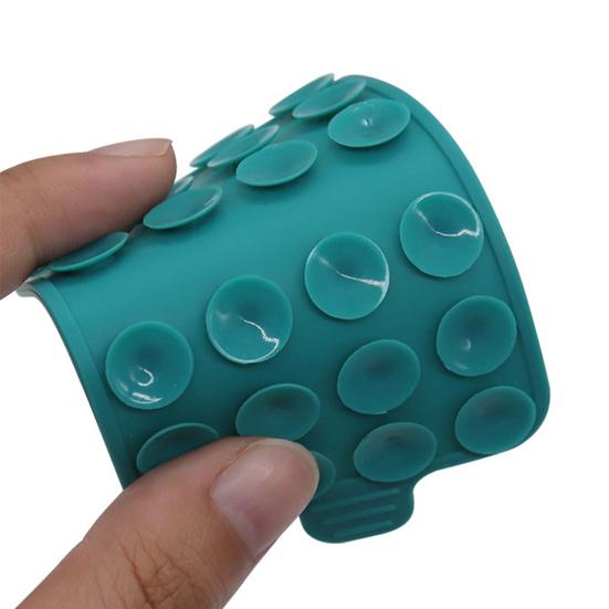 2 упаковки силиконовых чехлов с присоской для крепления телефона, клейкая ручка для фиксации рук на зеркальных гладких поверхностях