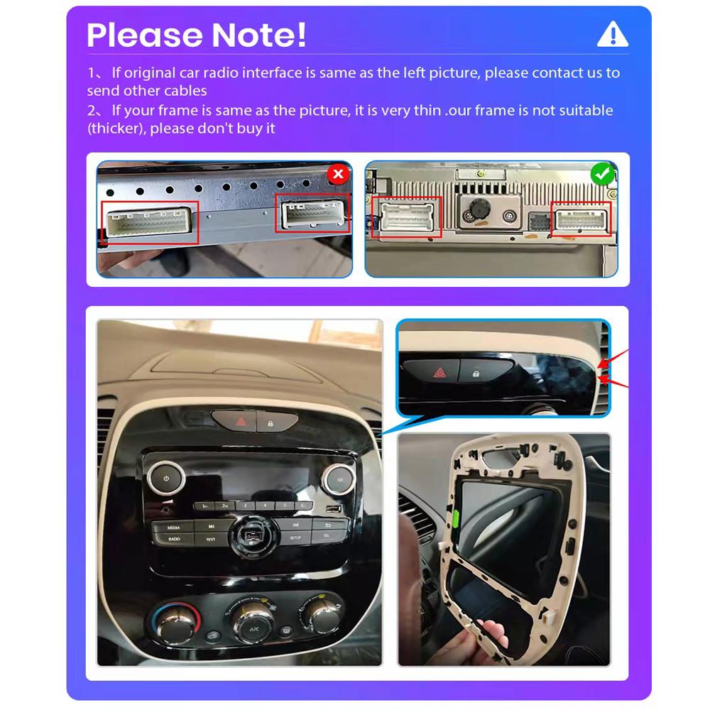 8 дюймов для Renault Captur Clio 2011-2018 с кнопкой Android автомобильный радиоприемник мультимедийный плеер навигация стерео GPS 2 Din 1 + 32 ГБ