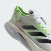 adidas Adizero Boston 12 Облачно-белый Основной черный Зеленая искра