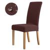 Soft Cheap Waterproof Chair Covers Solid Colours Chair Cover Stretch Elastic Office Chair Banquet Furniture Protector Home Decor