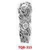 Full Arm Fake Tattoo Sleeve Men and Women Temporary Tattoo Sticker Lion Werewolf Cross Big Arm Tattoo Waterproof