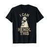 I Can Hendl This Chicken Breeder Hens Poultry Farmer T Shirt Black Vintage Graphic Comfortable Slightly