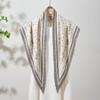 Retro old money wind cashew flower triangle scarf women's fashion high sense versatile decoration outer silk scarf scarf fart curtain tide