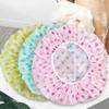 3/6/9 Pcs Colour  Shower Caps, Multi-Purpose Thickening Elastic Bath Cap Plastic Waterproof  Home Use  Bathroom Accessories