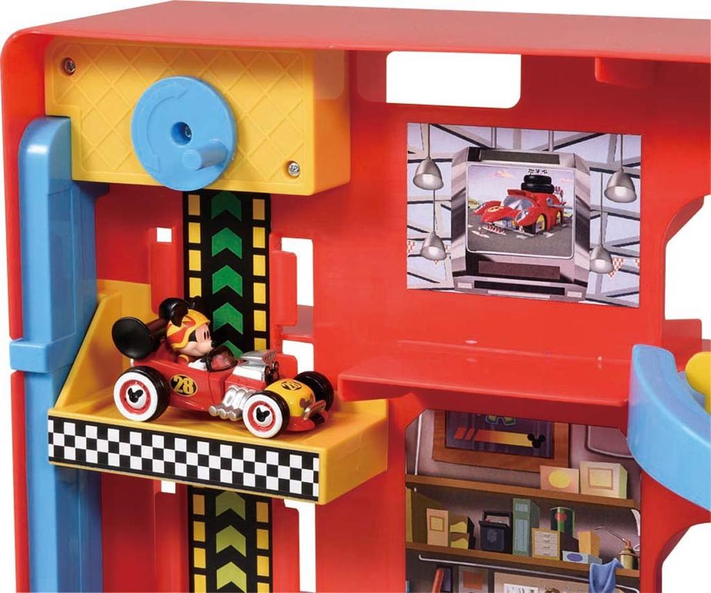 Tomica Disney Микки Маус и дорожные гонщики Панорамный чехол