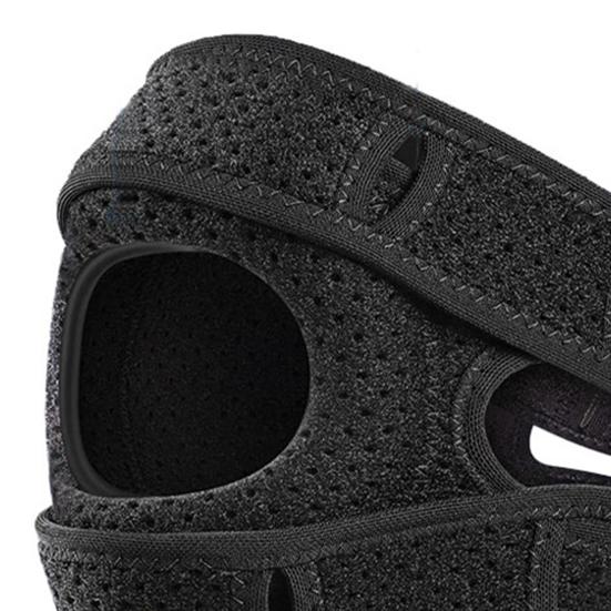 1Pc/2Pcs Patella Knee Brace Dual Patellar Tendon Support Strap for Meniscus Tear Pain Relief Adjustable Patellar Stabilizer Knee Pad for Runners