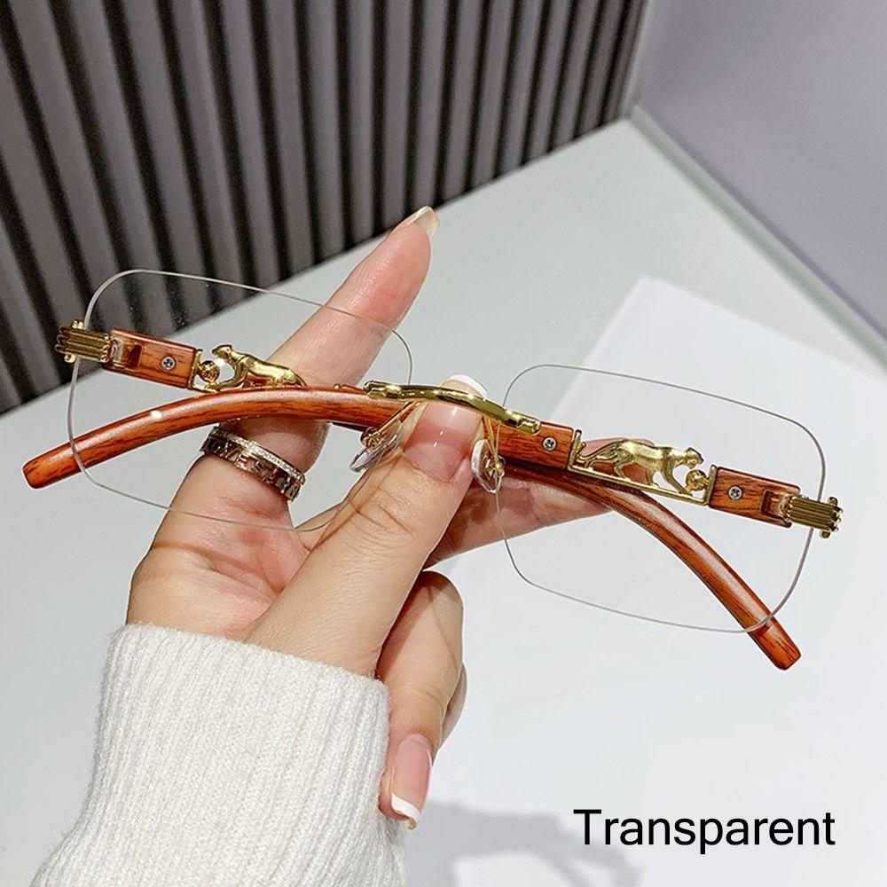 UV400 Cheetah Design Sunglasses Metal Temples Rectangle Sun Glasses for Women & Men