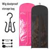 Трансграничная электронная коммерция Сумка для хранения париков: Нетканый, Пылезащитный чехол, Прозрачный ПВХ, Подвесная стойка для демонстрации