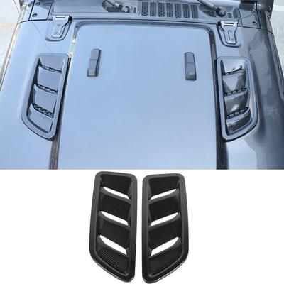 Автомобильный передний капот с вентиляционными отверстиями для Jeep Wrangler JL Gladiator JT 2018 2022, выпуск воздуха для двигателя, внешние аксессуары