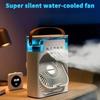 Летний охлаждающий вентилятор, настольный увлажнитель воздуха, новый пятиотверстийный распылительный вентилятор USB, портативный, практичный, гидроохлаждающий, незаменимый охладитель для офиса