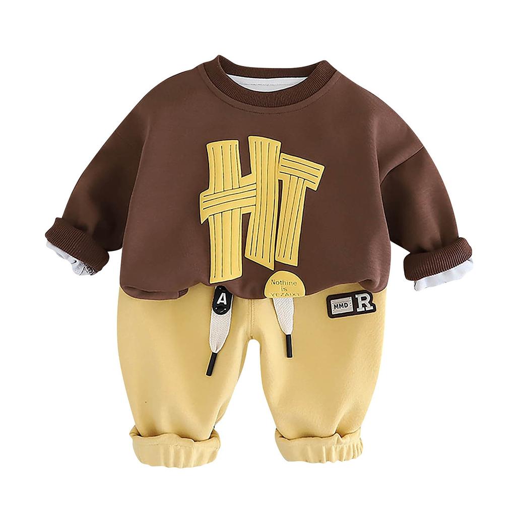 И зимний детский детский костюм-двойка (верх + брюки)