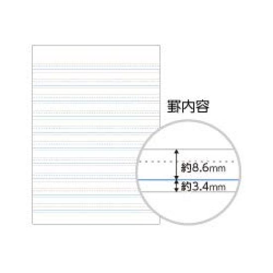 KOKUYO Campus for various with wide ruled lines for English 10 lines per of Notebook, uses, practice, semi-B5 size, page, No-30FW10 [Set 10]