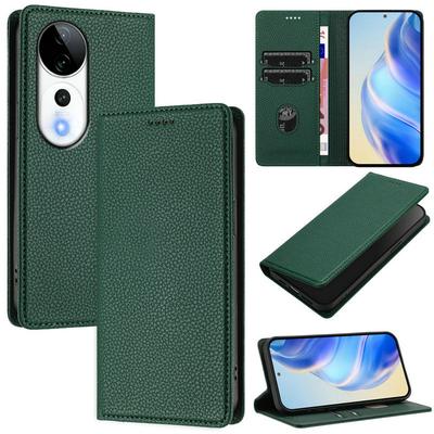 Для Vivo V60 Lite 5G Кожаный Текстурированный Кошелек Фунда Для Vivo V40 SE V50 V30 V29 Lite V50E V30E V29E V27E V27 Pro Магнитная Обложка