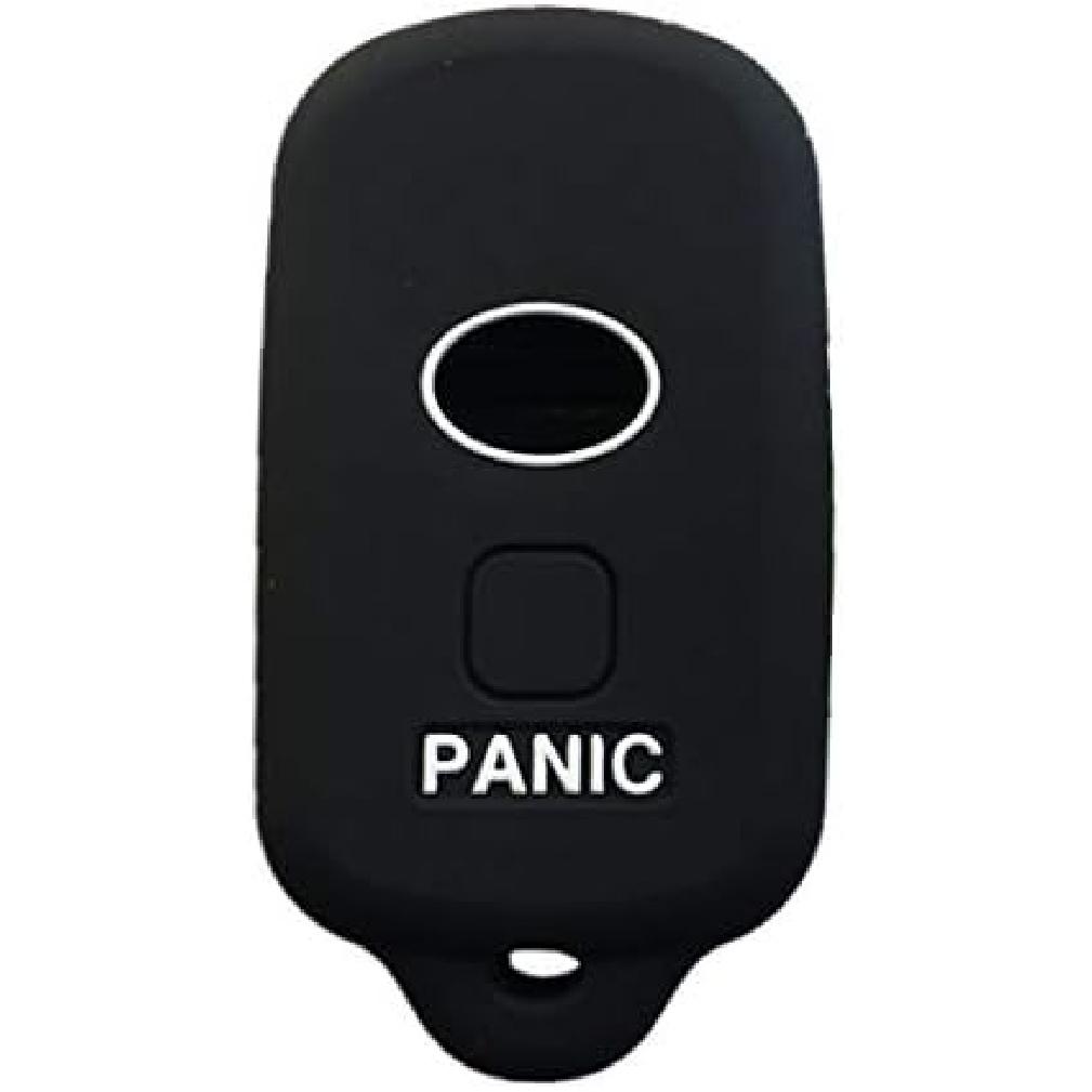 Rpkey Silicone Keyless Entry Remote Control Key Fob Cover Case protector Replacement Fit For 1999-2009 Toyota 4Runner 2001-2008 Toyota Sequoia