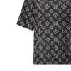 Louis Vuitton Рубашка Мужская Черная 1ABYOM