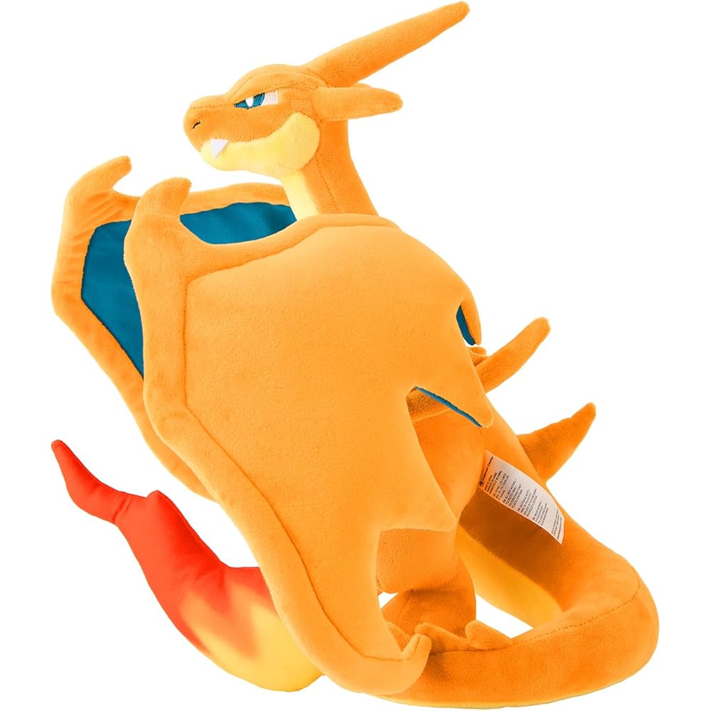 Pokemon Center Original Mega Charizard Y Plush Toy Soft Stuffed Animal